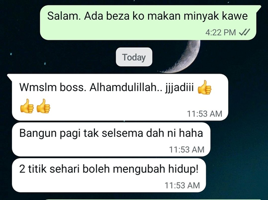 Screenshot ulasan pelanggan 2